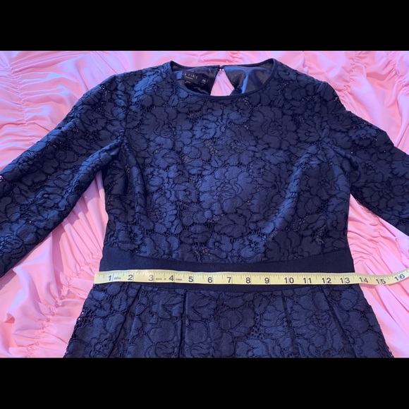 Ted Baker London black lace dress size 6 (Ted 2) - Picture 5 of 8